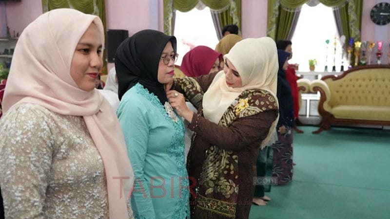 Kukuhkan Pengurus TP Posyandu 2025-2028, Ketua TP PKK Balangan Sebut Garda Terdepan Jaga Kesehatan Masyarakat