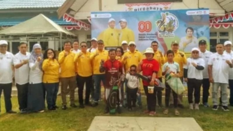 Kepala BPKAD Barsel Apresiasi Lomba Memancing Ikan HUT ke-80 RI