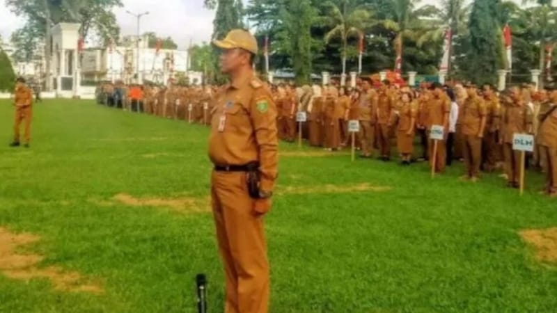 Kepala BPKAD Barsel Pimpin Apel Gabungan dan Doa Lintas Agama di Buntok