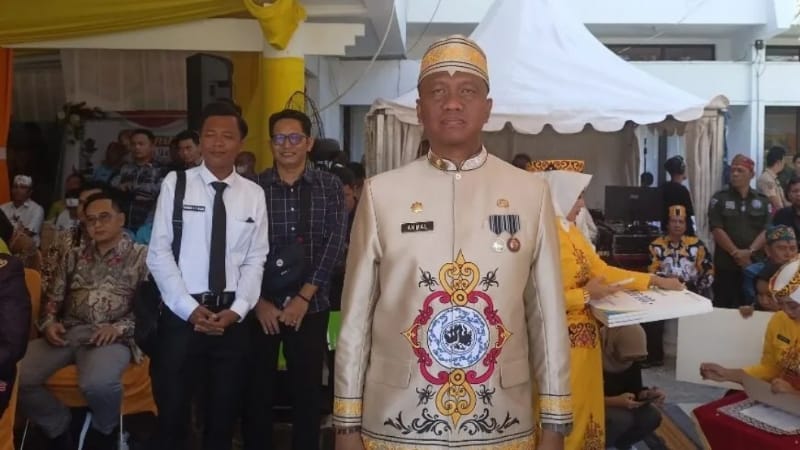 Jadi Perwira Upacara Harjad ke-66 Barsel, Kepala BPKAD Ajak Bersinergi Bangun Daerah