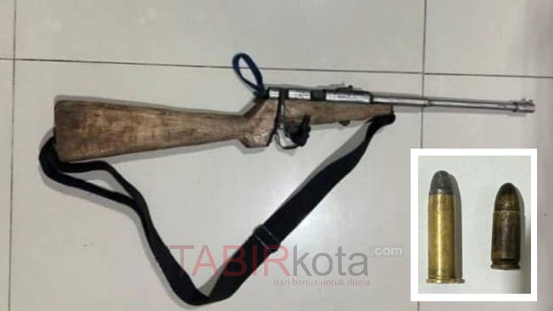 Bawa Senpi Ilegal, Dua Pria di Tabalong Ditangkap Polisi