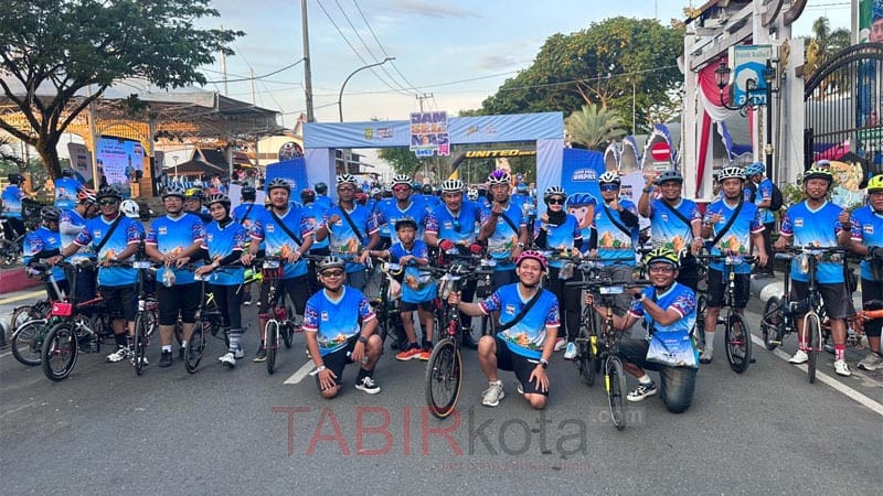 Ikuti Jamselinas ke-14 di Banjarmasin, Komunitas Sepeda Lipat Kotabaru Bawa Pulang Dua Sepeda