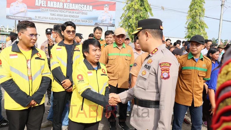 Kapolres Barsel Ajak Buruh dan Ojol Bersinergi Wujudkan Kamtibmas yang Kondusif