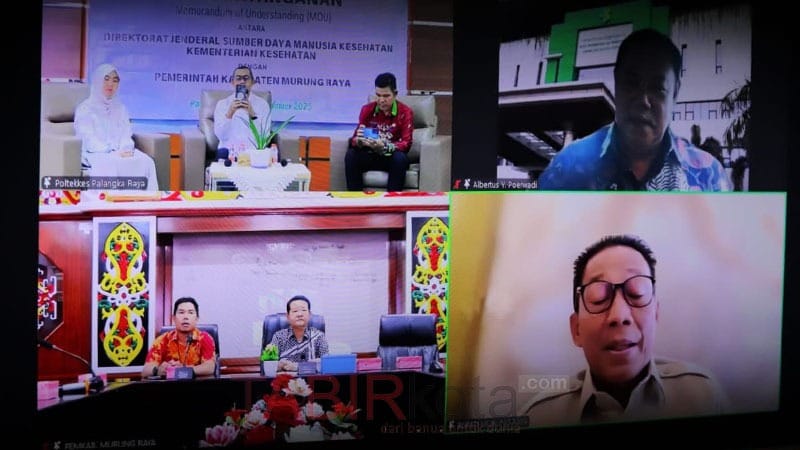 Bupati Mura Tandatangani MoU Pengembangan SDM Kesehatan dengan Kemenkes RI