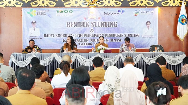 Opatimalkan Percepatan Penurunan Stunting, Pemkab Mura Gelar Rembuk Stunting dan Rakor TPPS