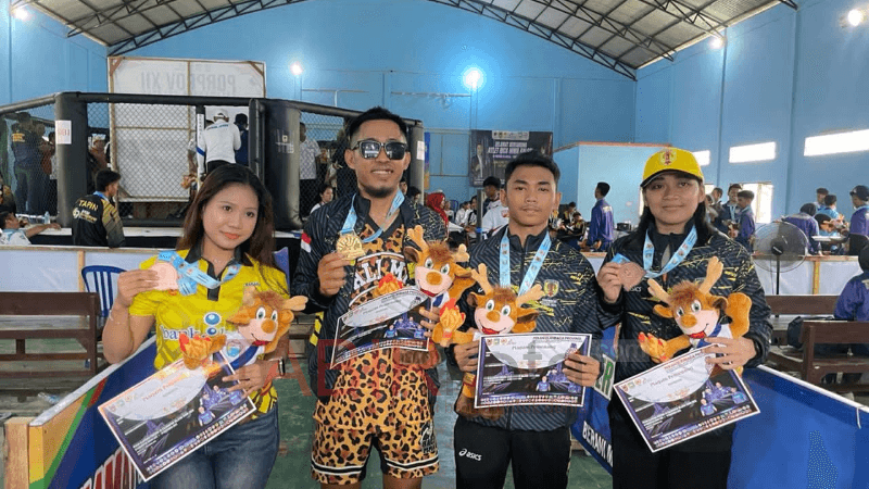 IBCA MMA HST Raih Empat Medali di Porprov XII Kalsel