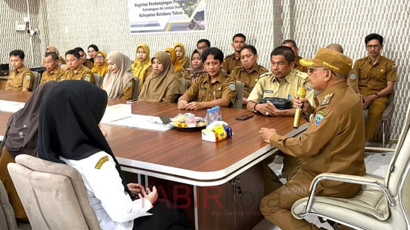 Tingkatkan Sinergi, Bupati Kotabaru Kunker ke Disdikbud dan PUPR