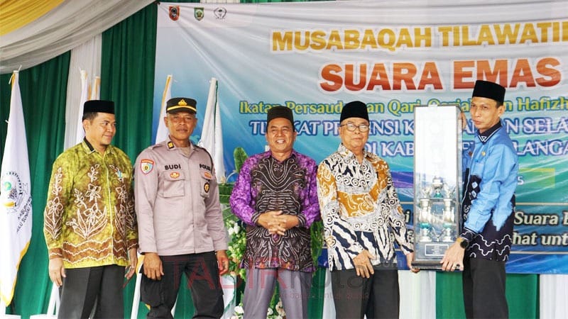 Tutup MTQ Suara Emas IX, Bupati Balangan Harap Lahirkan Generasi Qurani Berakhlak Mulia