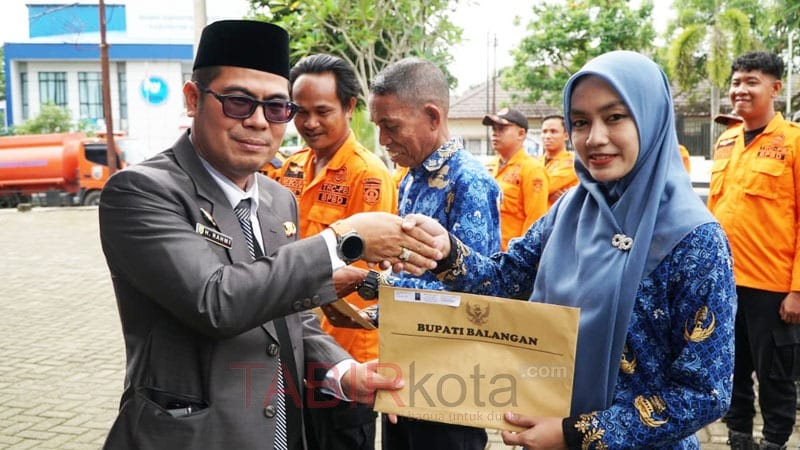 65 Karyawan BPBD Balangan Terima SK PPPK Paruh Waktu