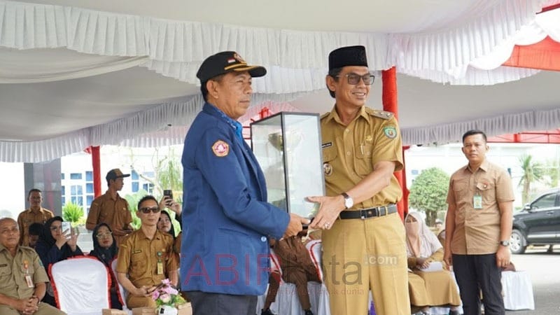 Sambut Kepulangan Karang Taruna, Wabup Balangan Apresiasi Capaian Juara Umum KKBWKT Kalsel ke-36
