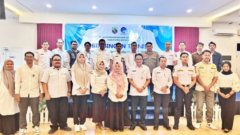 Tingkatkan Kemampuan Pengelolaan Informasi Publik, Pemkab Kotabaru Gelar Bimtek Admin Website SKPD 2025