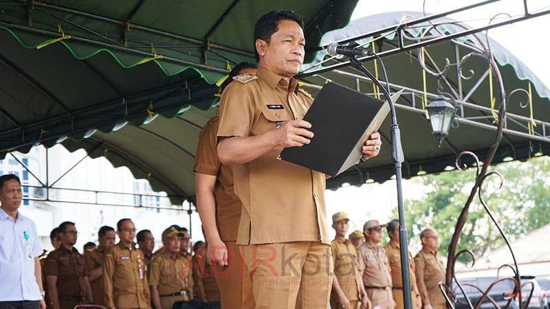 Pimpin Apel Gabungan, Bupati Balangan Undi Pemenang Gebyar Panutan PKB 2025