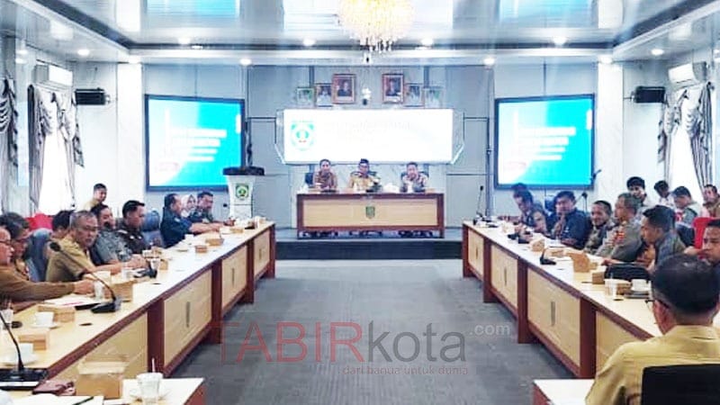 Wabup Balangan Pimpin Rakor Penguatan Pengamanan dan Pelayanan Publik Jelang Nataru