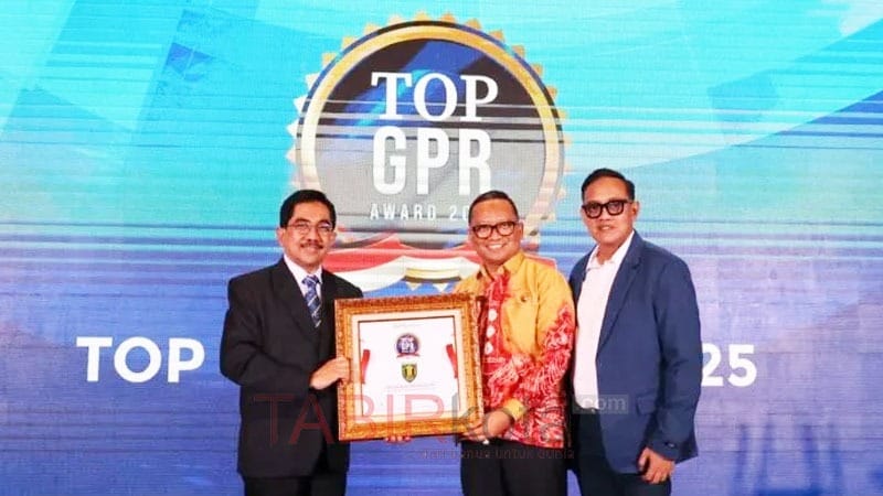 Berprestasi dalam Pengelolaan Komunikasi Publik, Pemkab Tabalong Raih Penghargaan Top GPR Award 2025