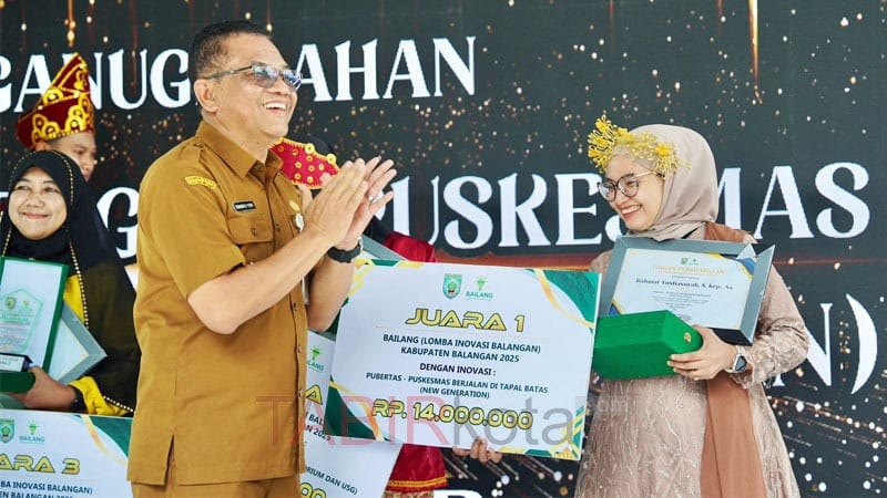 Pemkab Balangan Beri Penghargaan Lima Inovasi Terbaik di Ajang Bailang 2025