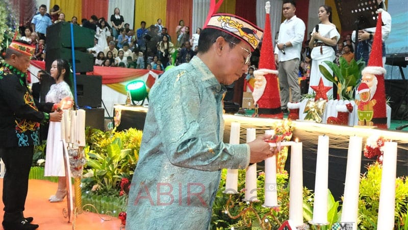 Hadiri Perayaan Natal Oikumene, Bupati Mura Ajak Bangun Keluarga Sehat Jasmani Rohani