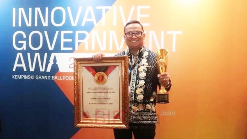Kado Harjad ke-60, Tabalong Kembali Raih Prestasi Kabupaten Terinovatif se-Indonesia untuk Kelima Kalinya