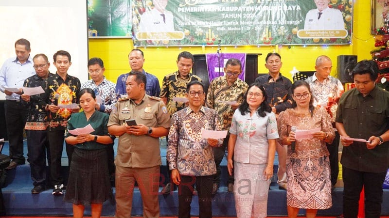 Hadiri Safari Natal di Dua Kecamatan, Bupati Mura Harap Teguhkan Semangat Kebersamaan