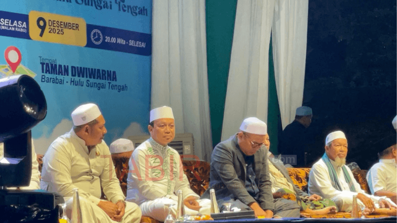 Syukuran Hari Jadi ke-66, Bupati HST Tunaikan Janji Undang Ustadz Das’ad Latif