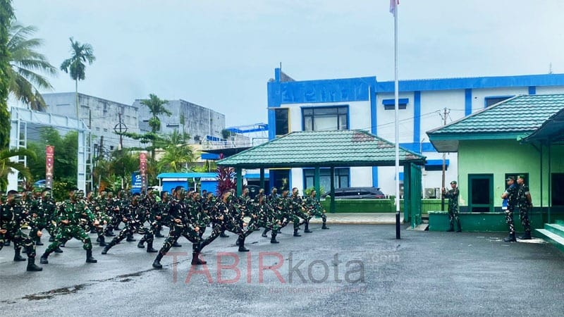 Kunjungi Batalyon 884/Sa-Ijaan, Komandan Brigif TP 86/Mandau Komitmen Bangun Sinergi dengan Pemerintah dan Masyarakat