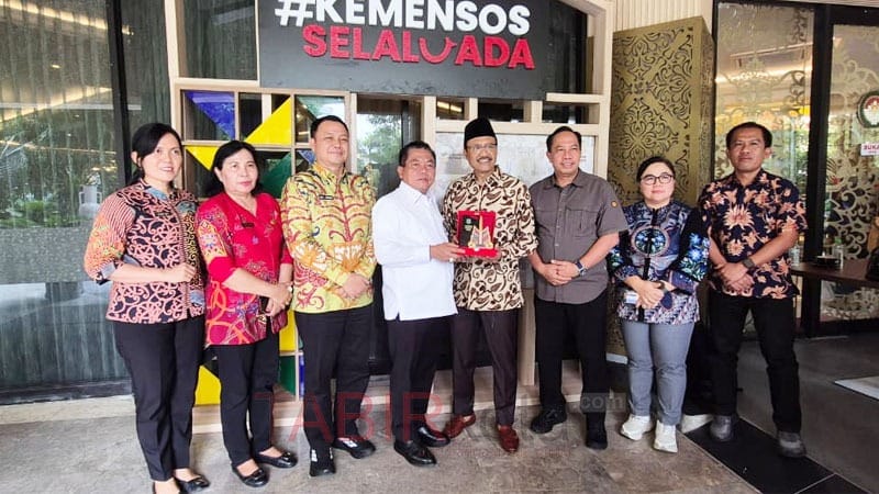 Kunker ke Kemensos RI, Bupati Kapuas Finaliasai Pembangunan Sekolah Rakyat