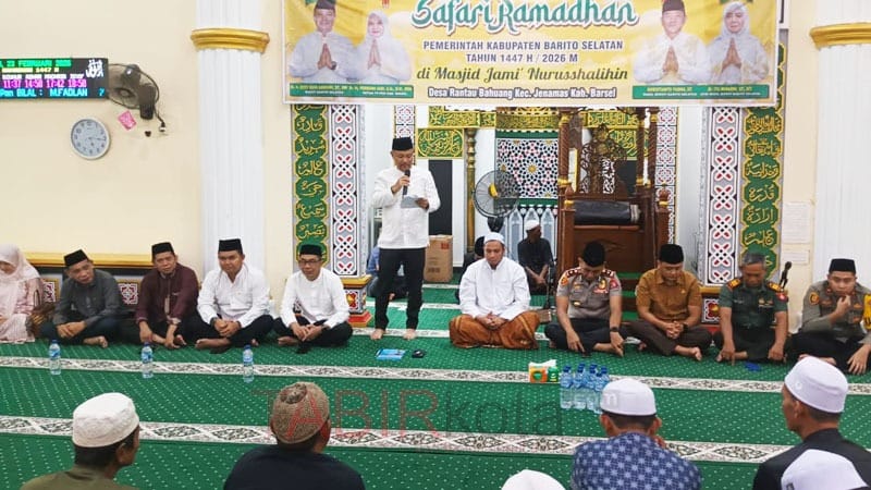 Safari Ramadhan 1447 H di Jenamas, Bupati Barsel Ajak Perkuat Iman dan Kebersamaan