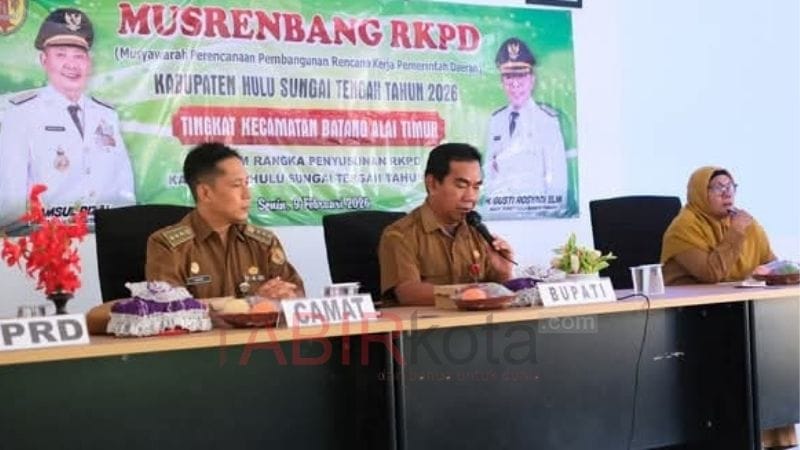 Musrenbang RKPD BAT, Pemkab HST Tegaskan Pembangunan Harus Menyentuh Masyarakat