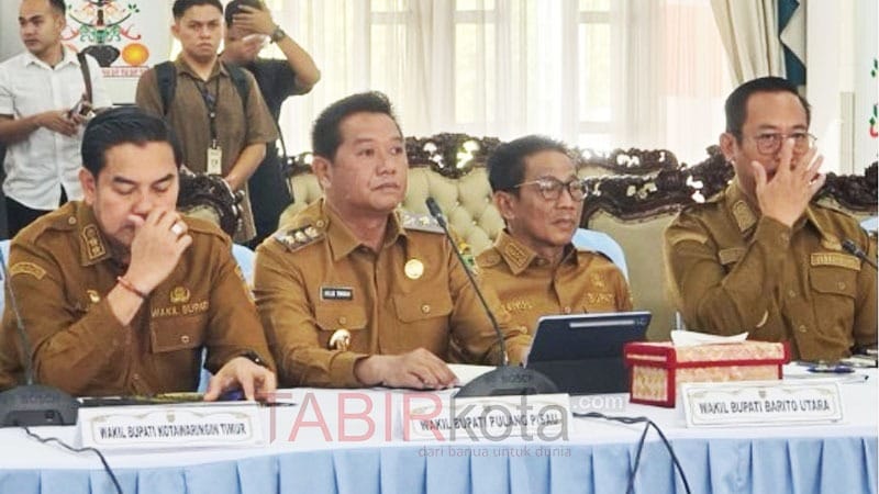 Hadiri Rakor Dukungan Program KHBS, Wabup Barut Tegaskan Komitmen Sukseskan Visi Gubernur