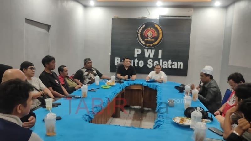 Bahas Dugaan Pencatutan Nama Organisasi, PWI Barsel Gelar Rapat Insidental