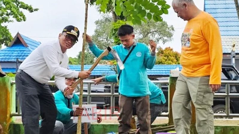 Pimpin Aksi Bersih-Bersih, Bupati Tabalong Ajak Masyarakat Jaga Kebersihan Lingkungan