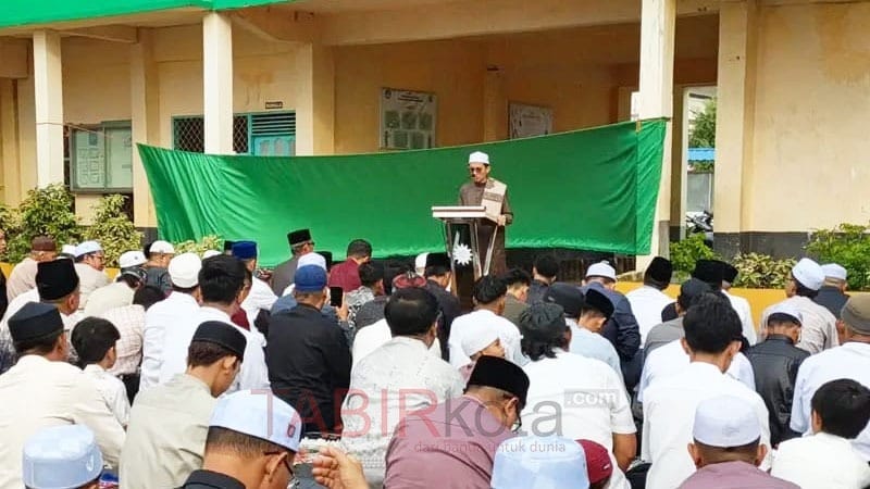 Idul Fitri 1447 H Lebih Awal, Warga Muhammadiyah Barsel Laksanakan Salat Id