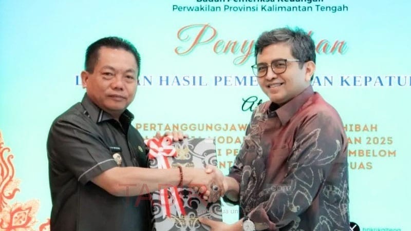 Terima LHP BPK RI, Bupati Kapuas Komitmen Tindak Lanjuti Seluruh Rekomendasi