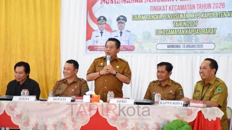 Hadiri Musrenbang Kapuas Barat, Bupati Minta DD dan ADD Dirumuskan Secara Matang