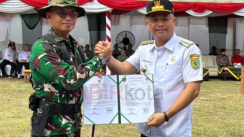 Buka TMMD ke-128, Bupati Barsel Dorong Percepatan Pembangunan Desa