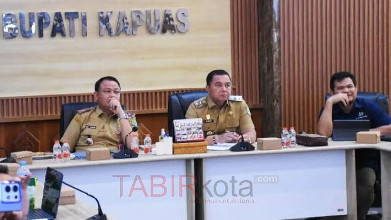 Rakor Bersama Kemendagri, Wabup Kapuas Tekankan Pentingnya Akurasi Data