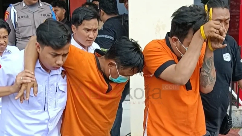 Modus Tempelkan Stiker Keagamaan, Tiga Pelaku Curas dan Curanmor Ditangkap Polres Barsel