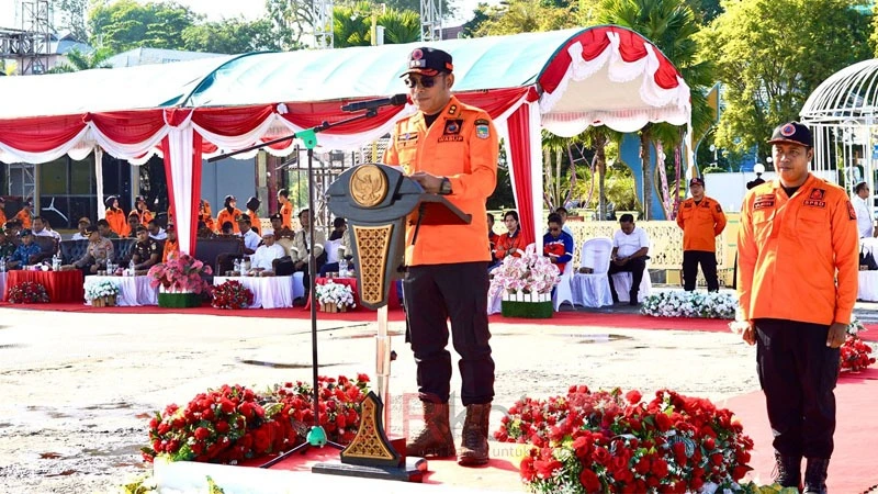 Pimpin Apel Kesiapsiagaan Bencana 2026, Wabup Kotabaru Ajak Masyarakat Siapkan Langkah Darurat