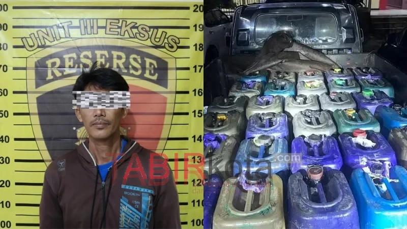 Timbun Pertalite dan Solar, Warga Jingah Barut Berujung Menginap di Hotel Prodeo