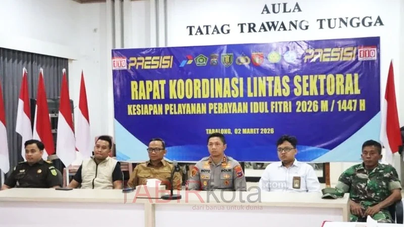 Ikuti Rakor Persiapan Operasi Ketupat Intan 2026, Bupati Tabalong Komitmen Berikan Layanan Terbaik