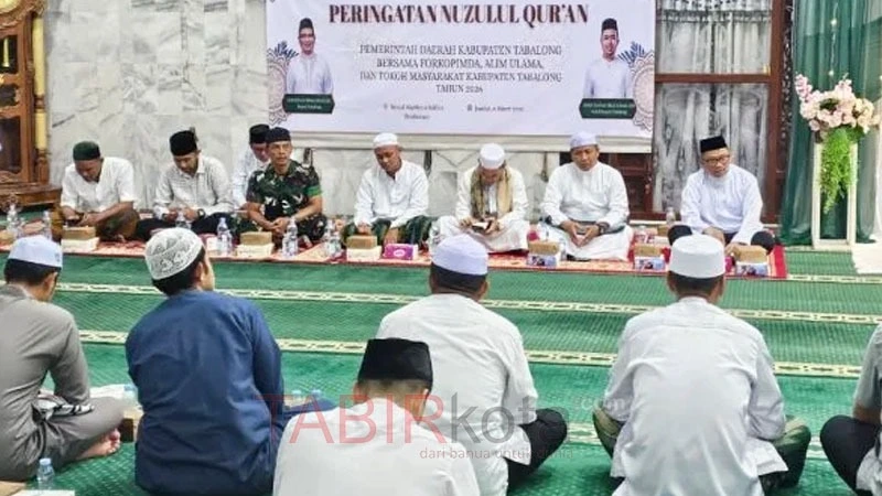 Hadiri Nuzulul Quran di Masjid YAMP Wardatus Sholihin, Bupati Tabalong Komitmen Dukung Kegiatan Keagamaan