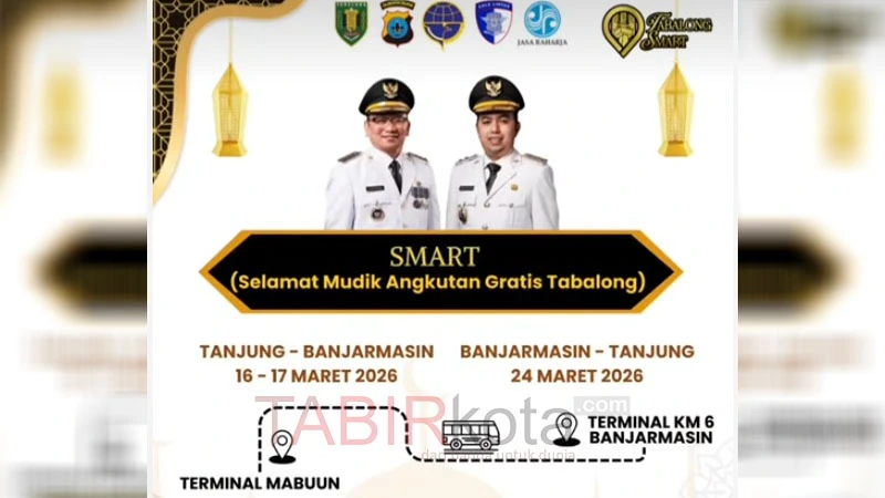 Peduli Pemudik, Pemkab Tabalong Siapkan Layanan Program SMART Mudik Gratis