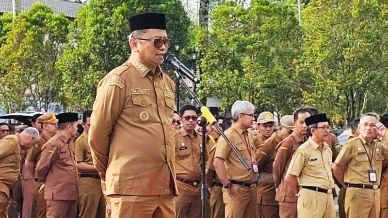 Pimpin Apel Gabungan dan Halalbihalal, Bupati Tabalong Ajak ASN Tingkatkan Pelayanan Publik