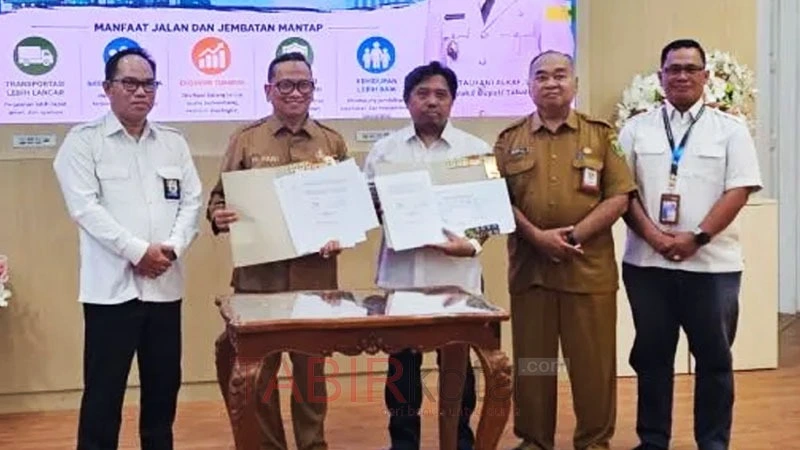 Terima Hibah Jalan Putri Zaleha, Bupati Tabalong Siapkan Langkah Perbaikan