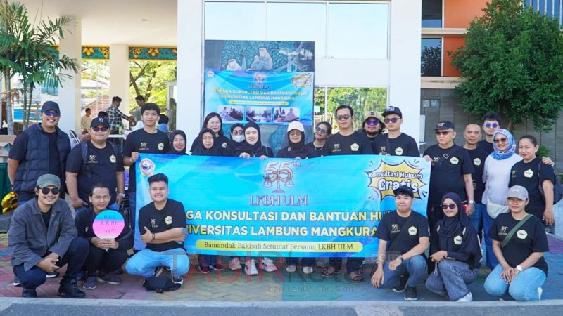Rayakan HUT ke-55, LKBH ULM Buka Layanan Hukum Gratis di Wisata Siring Sungai Martapura