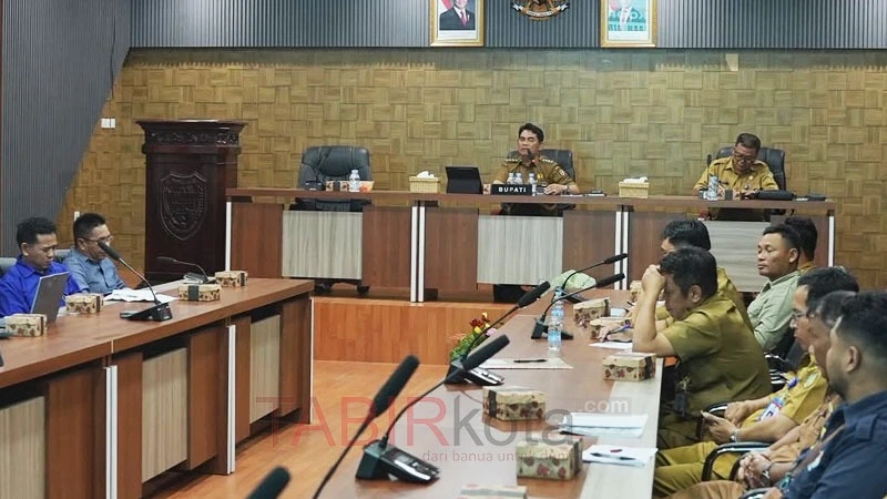 Hadiri Rakor SPAM PDAM, Bupati Barito Utara Instruksikan Langkah Terukur Atasi Penyusutan Air