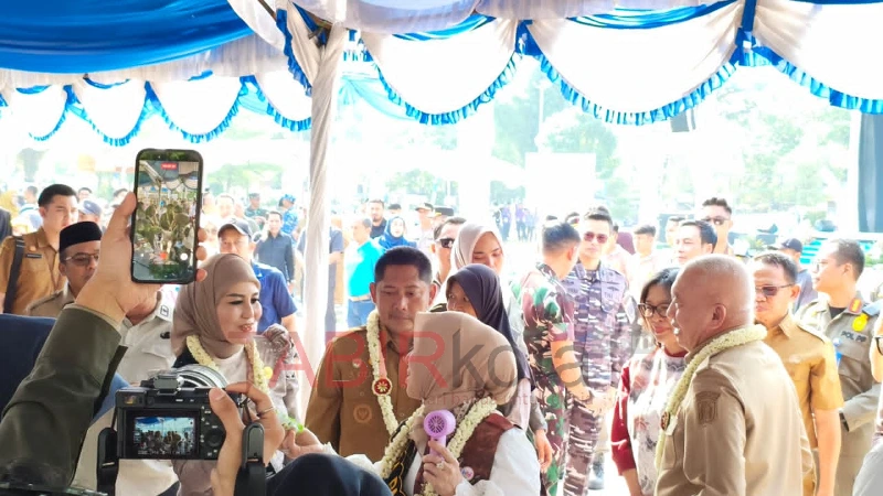 Hadiri Germas Ceria 2026, Bupati HST Minta Remaja Jauhi Narkoba
