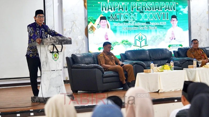 Hadapi MTQN XXXVII Kalsel, Ketua LPTQ Balangan Akhmad Fauzi Tekankan Kesiapan Mental Kafilah