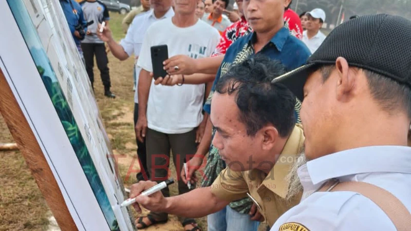 Cegah Karhutla, Pemdes Jakatan Pari Kapuas Bersinergi dengan Seluruh Elemen