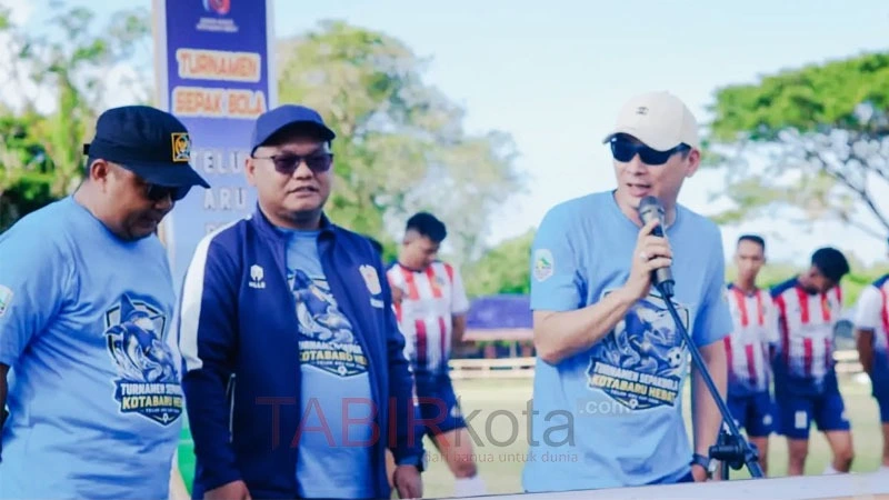 Melalui Pokir, Anggota DPRD Kotabaru Hidupkan Kembali Geliat Olahraga di Teluk Aru