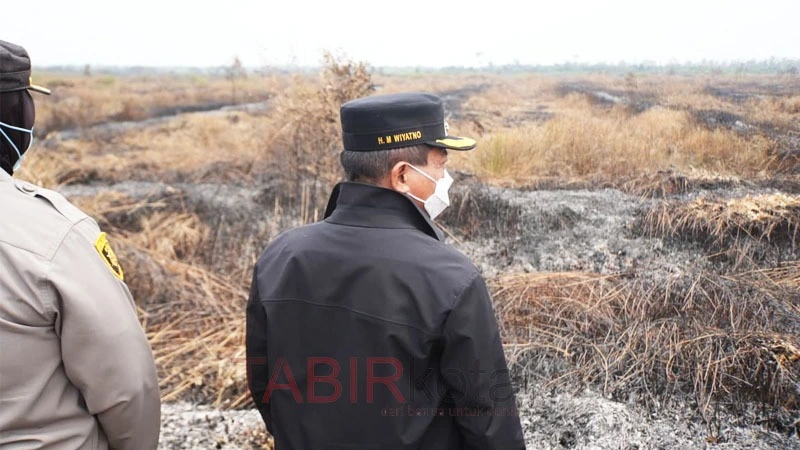 Kunker ke Tiga Kecamatan, Bupati Kapuas Cek Dampak Karhutla dan Rencana Jembatan Poros